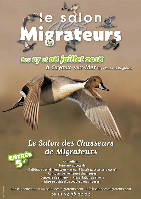 affiche salon migrateur 2018